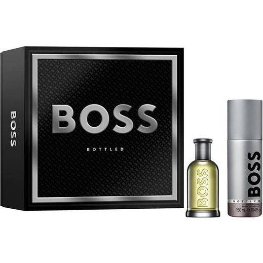 Hugo Boss, Boss Bottled, Eau de Toilette 50ml and Deodorant Spray 150ml Gift Set