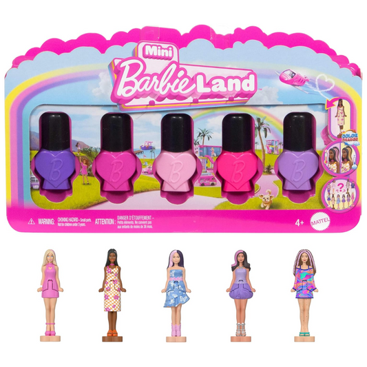 Mini Barbie Land 5-Pack Fashionistas Dolls