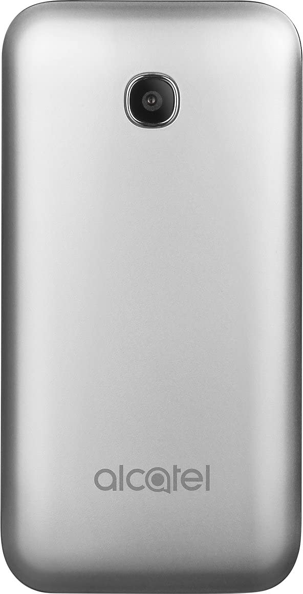 Alcatel 2051X Flip Clamshell UK SIM-Free Mobile Phone - Silver