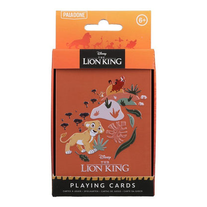 Lion King Playing Cards in Tin