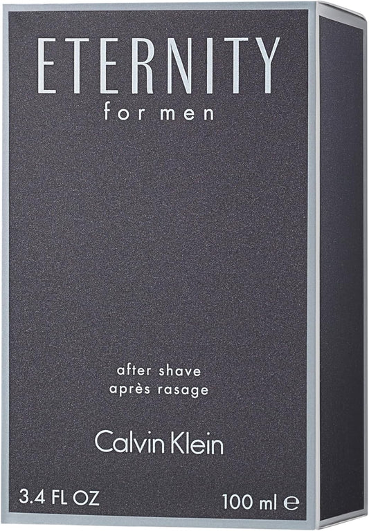 Calvin Klein Eternity After Shave for Men, Woody-Aromatic Fragrance, Nourishes and Cools After Shaving - 100 ml