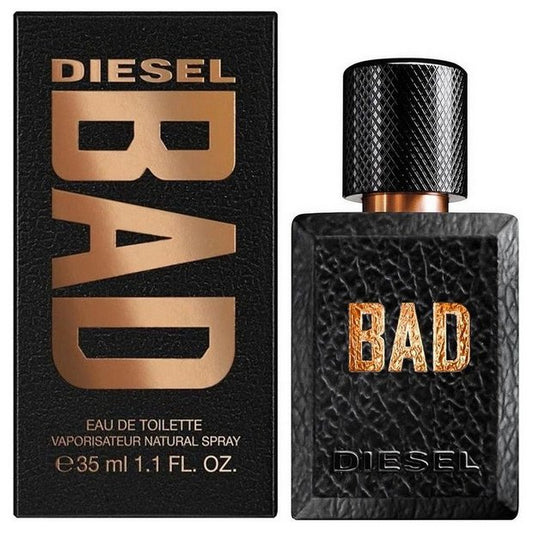Diesel BAD, Eau de Toilette Aftershave, Perfume For Men, Woody Fragrance
