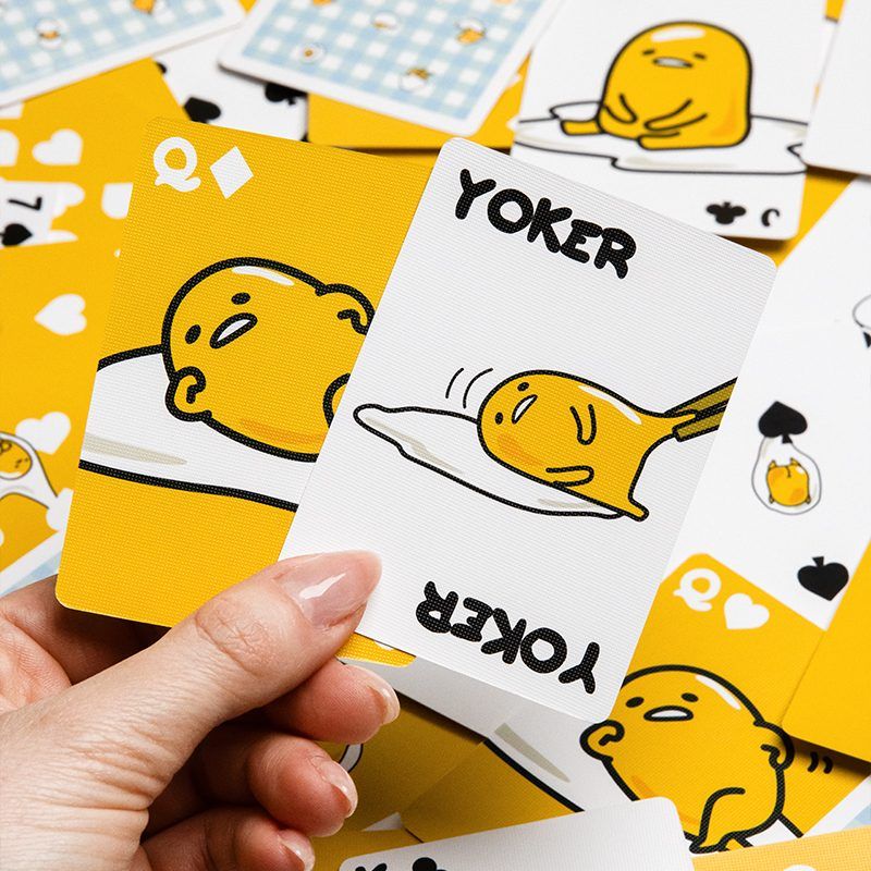 Gudetama Playing Cards in a Tin