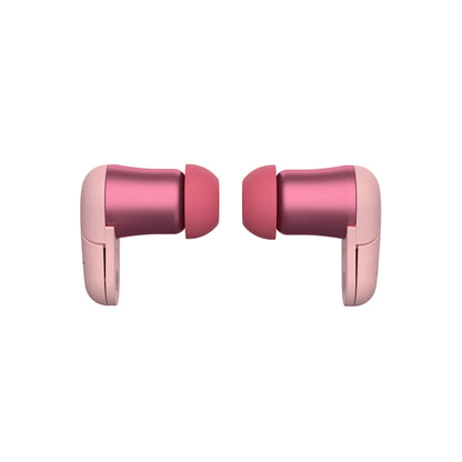 KitSound Funk 35 True Wireless EarBuds, TWS Bluetooth In Ear Headphones with Portable Charging Case - Pink