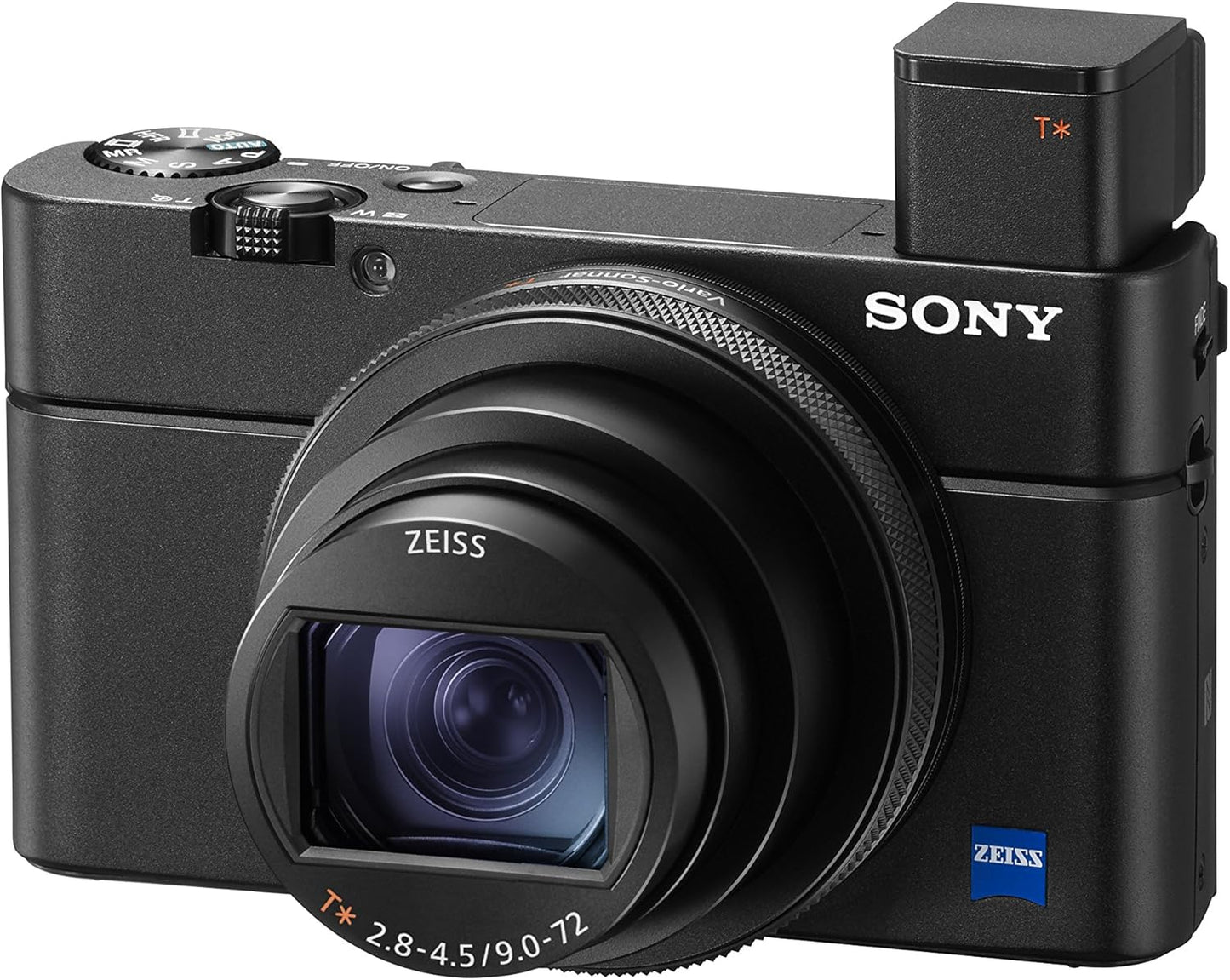 Sony RX100 VI | Advanced Premium Compact Camera (1.0-Type Sensor, 24-200 mm F2.8-4.5 Zeiss Lens, 4K Movie Recording and Flip Screen)