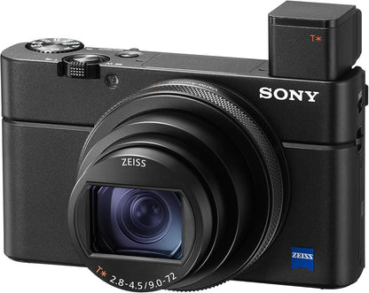 Sony RX100 VI | Advanced Premium Compact Camera (1.0-Type Sensor, 24-200 mm F2.8-4.5 Zeiss Lens, 4K Movie Recording and Flip Screen)