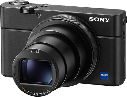 Sony RX100 VI | Advanced Premium Compact Camera (1.0-Type Sensor, 24-200 mm F2.8-4.5 Zeiss Lens, 4K Movie Recording and Flip Screen)