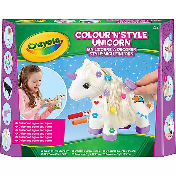 Crayola colour n style unicorn