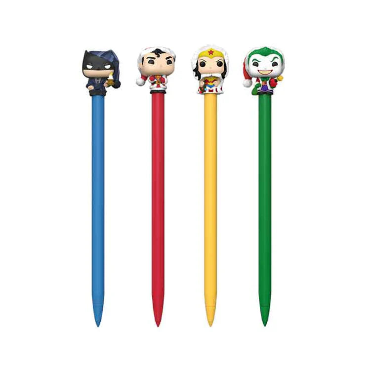 Funko pop pen toppers: dc holiday assorted