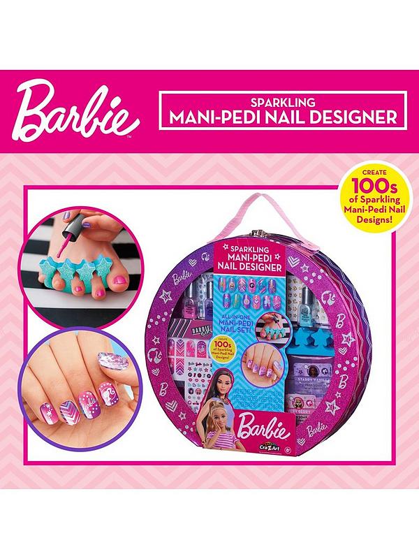 Barbie mani-padi nail designer