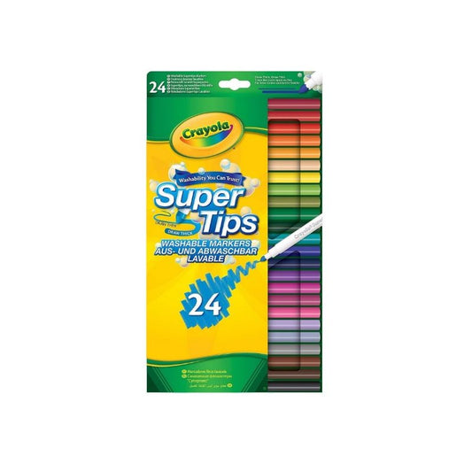 Crayola 24 washable super tips