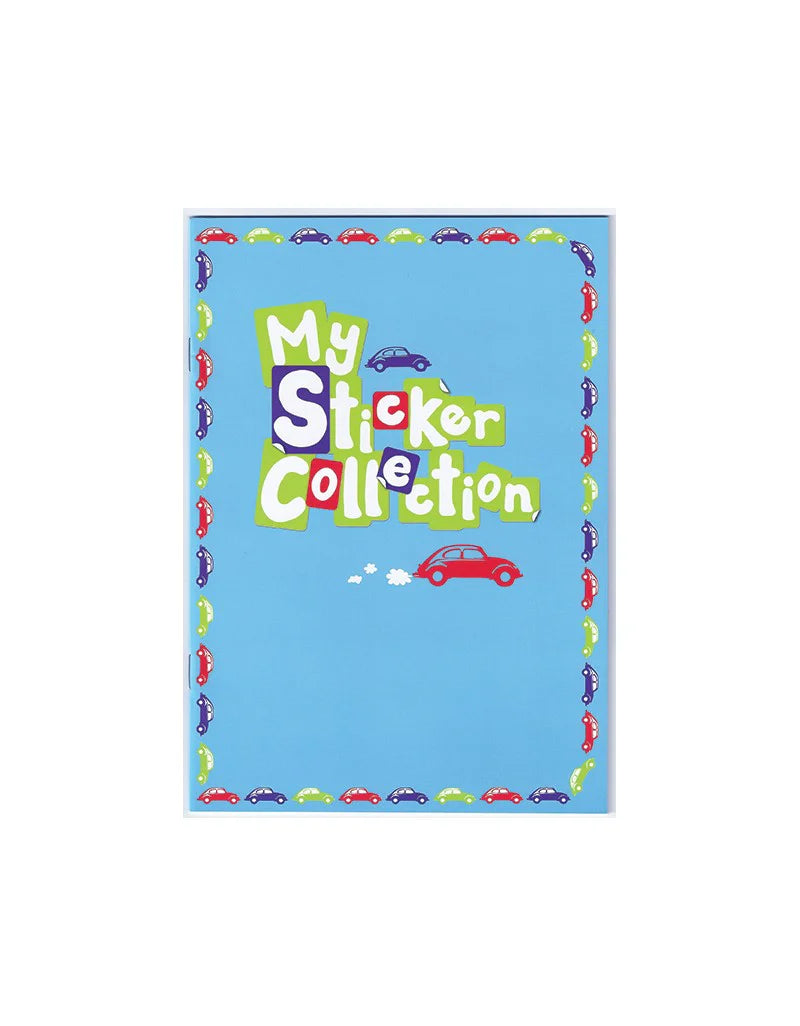 Sticker album blue