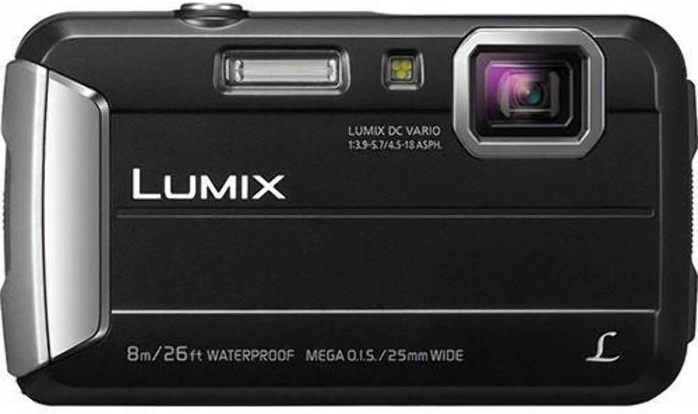 Panasonic LUMIX DMC-FT30EB-K Tough Waterproof Compact Digital Camera