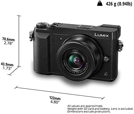Panasonic LUMIX DMC-GX80KEBK Professional Camera with 12-32 mm Lens