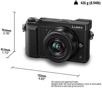Panasonic LUMIX DMC-GX80KEBK Professional Camera with 12-32 mm Lens