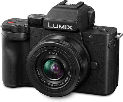 Panasonic LUMIX DC-G100KEB-K Vlogging Camera with LUMIX G Vario 12-32 mm f3.5-5.6