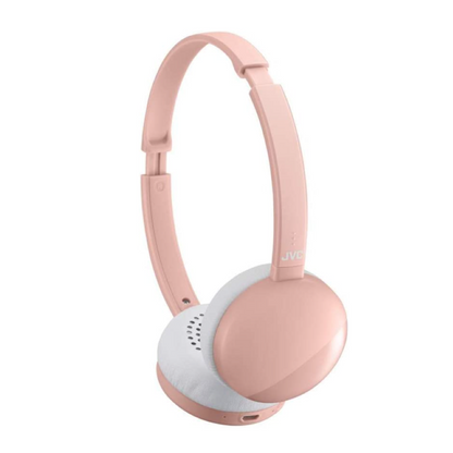 JVC HA-S22W Wireless Bluetooth On-Ear Headphones - Pink