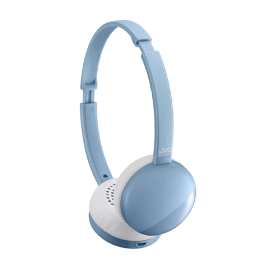 JVC HA-S22W Wireless Bluetooth On-Ear Headphones - Blue