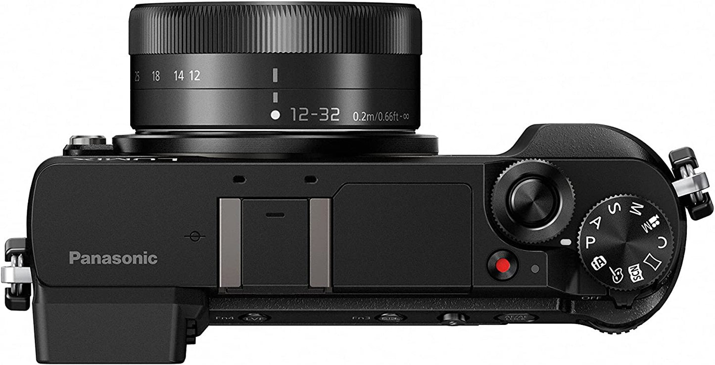Panasonic LUMIX DMC-GX80KEBK Professional Camera with 12-32 mm Lens