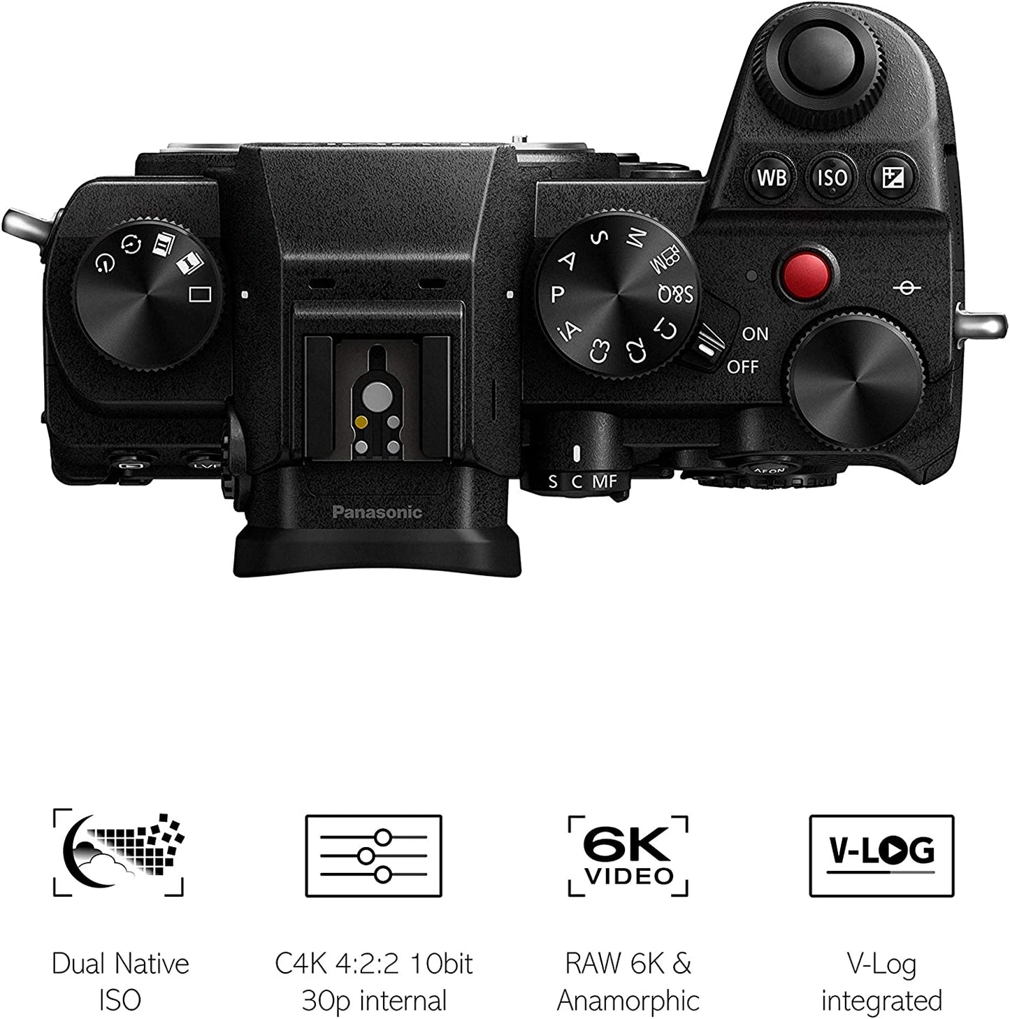 Panasonic LUMIX DC-S5E-K Mirrorless Camera - Body Only