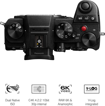 Panasonic LUMIX DC-S5E-K Mirrorless Camera - Body Only