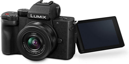 Panasonic LUMIX DC-G100KEB-K Vlogging Camera with LUMIX G Vario 12-32 mm f3.5-5.6