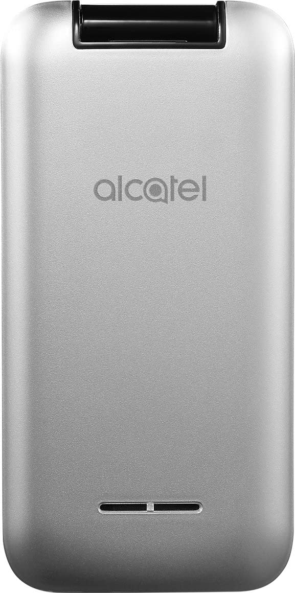 Alcatel 2051X Flip Clamshell UK SIM-Free Mobile Phone - Silver